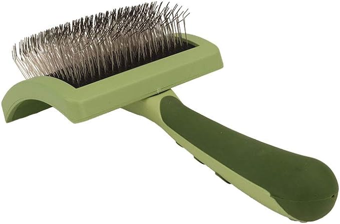 Coastal Safari – Brosse incurvée ferme avec pointes enduites pour poils long