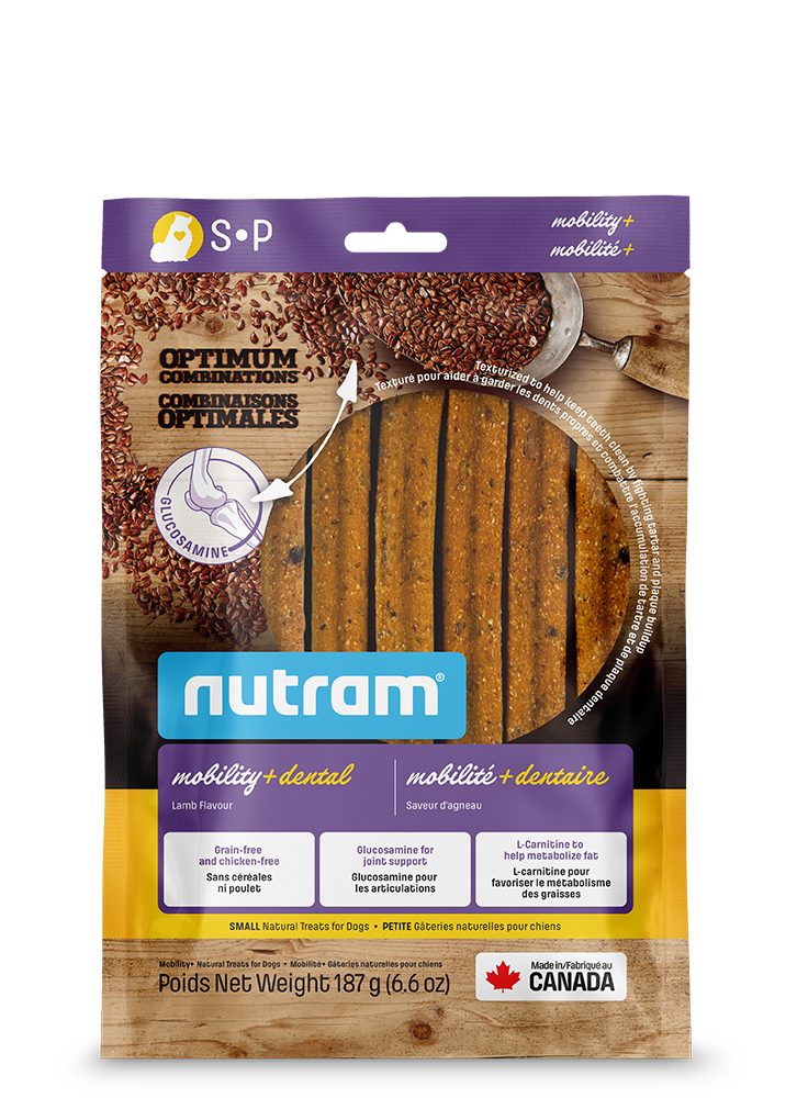 Nutram bâtonnets dentaires mobilité + dentaire (produit du Canada)