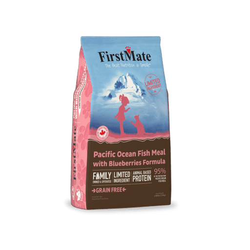 FIRSTMATE POISSON ET BLEUETS NOURRITURE POUR CHATS SANS GRAIN