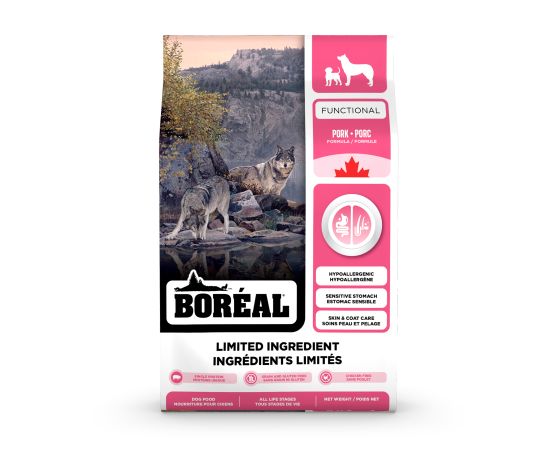 Boréal Functional nourriture à Ingrédients limités pour chiens - Porc 10kg (produit du Canada)