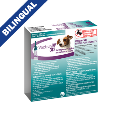Vectra® 3D  pour chien contre les puces et tiques