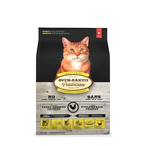 Oven-Baked Tradition poulet nourriture chat (produit du Quebec)