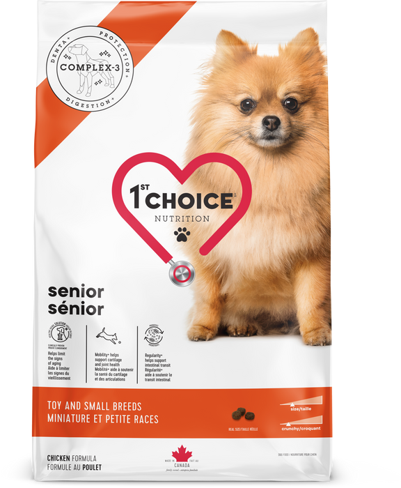 1ST Choice chien senior miniature et petite races