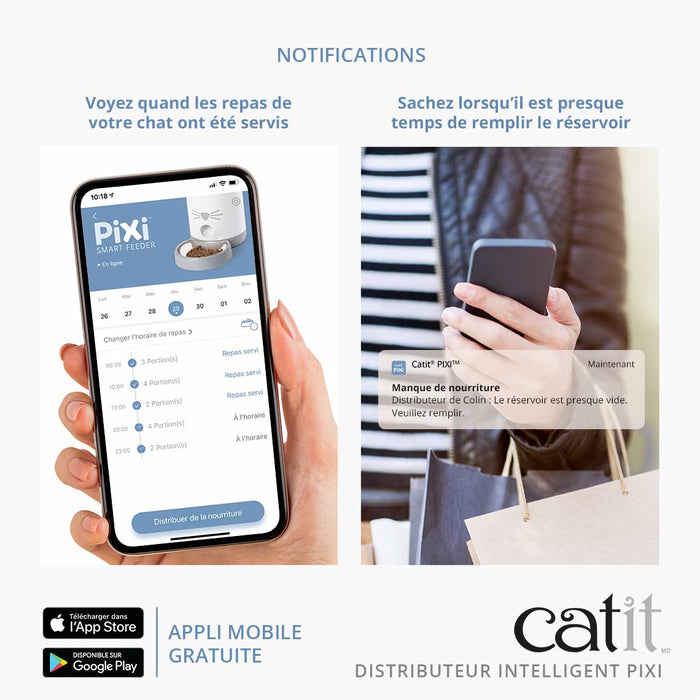 CATIT Distributeur intelligent PIXI