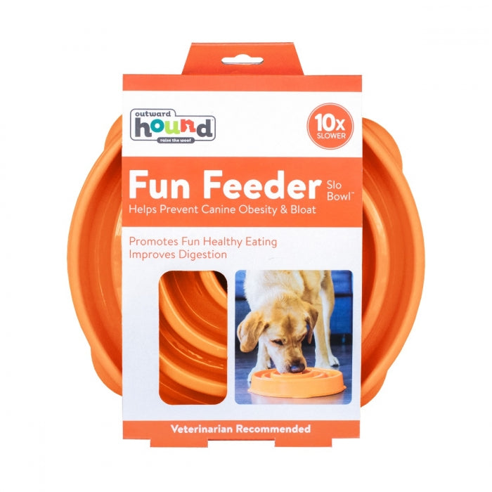 Outward Hound bol ralentisseur orange