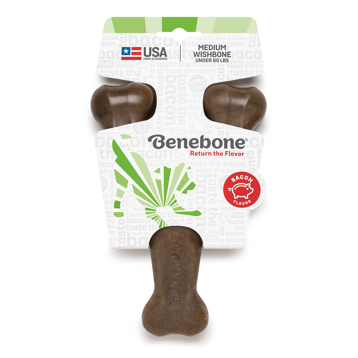 Benebone jouet à mâcher pour chien bacon
