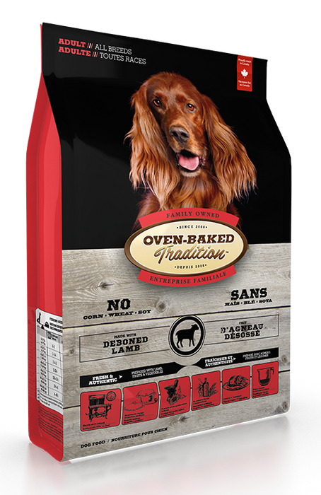 Oven-Baked Tradition agneau nourriture pour chien (produit du Quebec)
