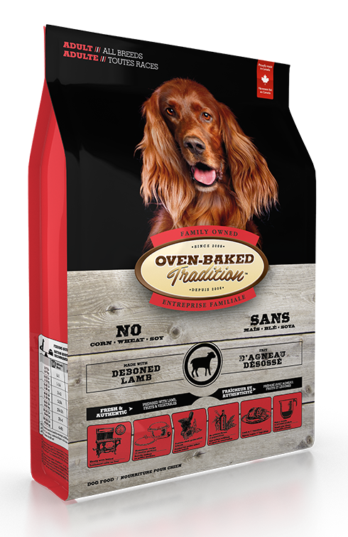 Oven-Baked Tradition agneau nourriture pour chien (produit du Quebec)