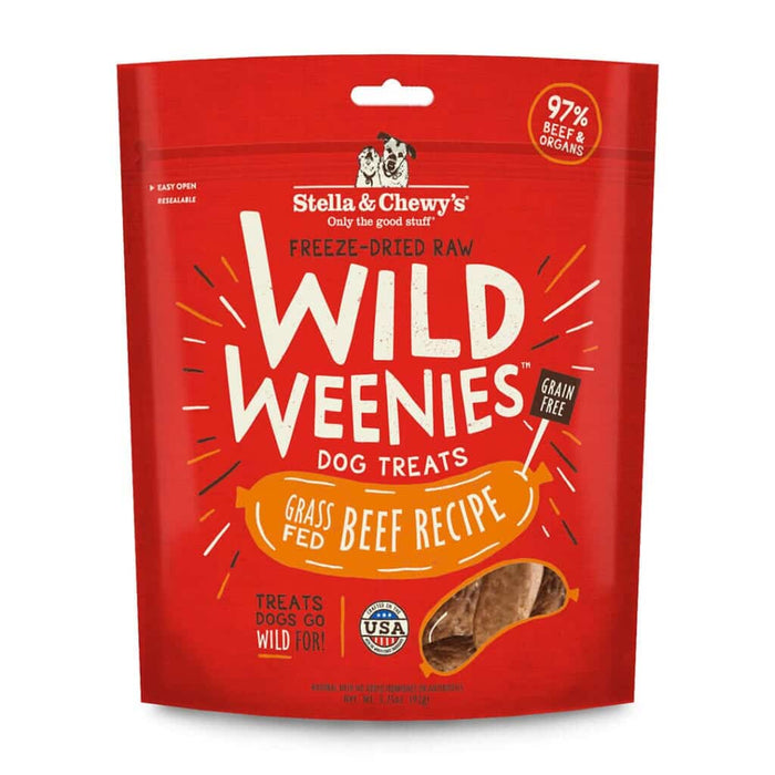 Stella & Chewy's wild weenies cru lyophilisés pour chien
