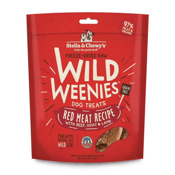 Stella & Chewy's wild weenies cru lyophilisés pour chien