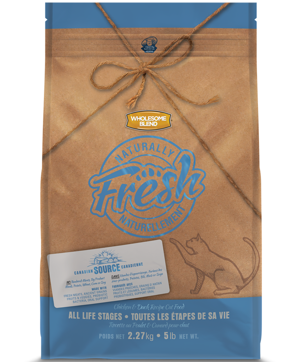 Naturally Fresh poulet et canard nourriture pour chat (produit du Canada)