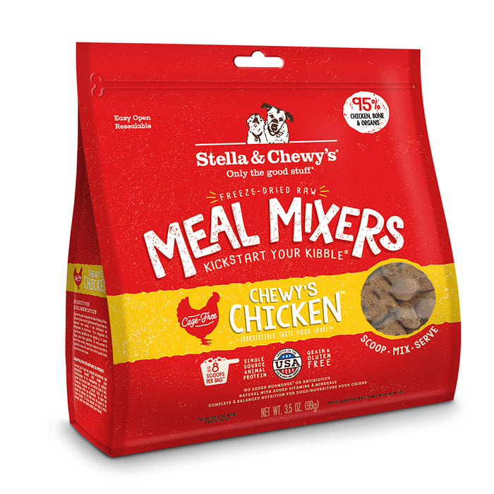 Stella & chewy's mixer de repas au poulet nourriture pour chien