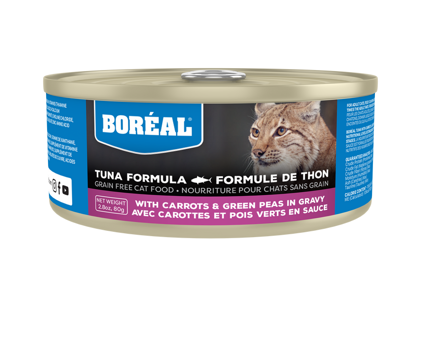Boréal conserve en sauce pour chat (produit du Canada)