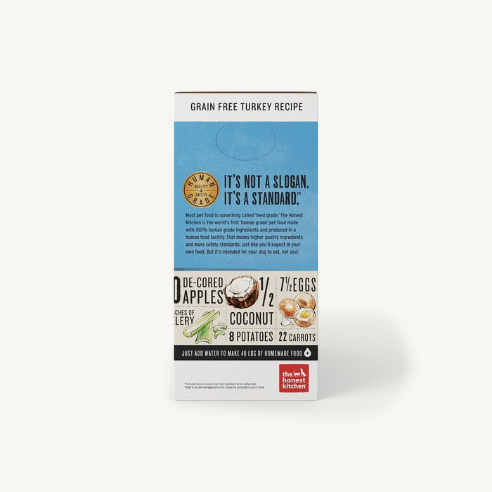 Honest kitchen dinde déshydraté nourriture sans grains pour chien