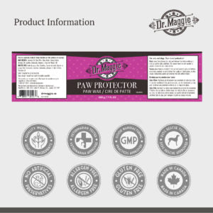 Dr maggie paw protector coupe froid pour chiens et chats