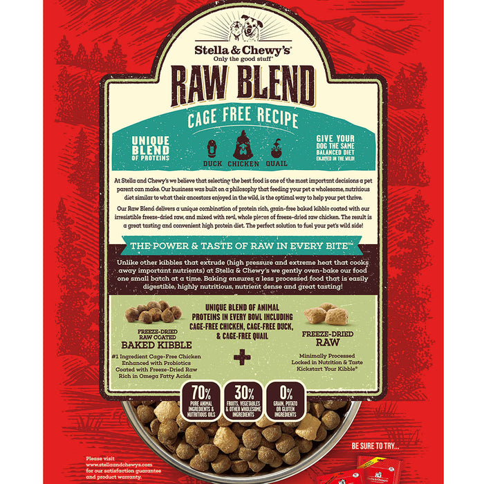 Stella & chewy's raw blend poulet nourriture pour chien