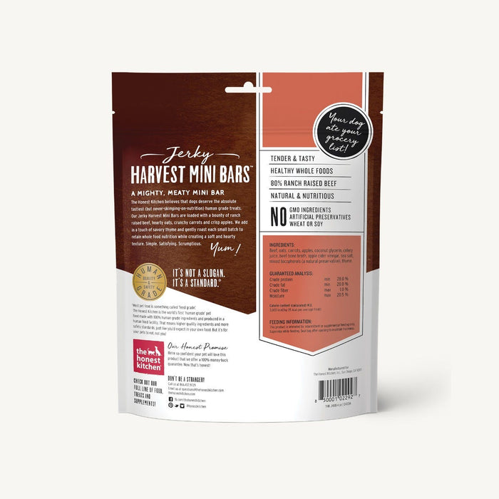 Honest Kitchen mini bars au boeuf pour chiens