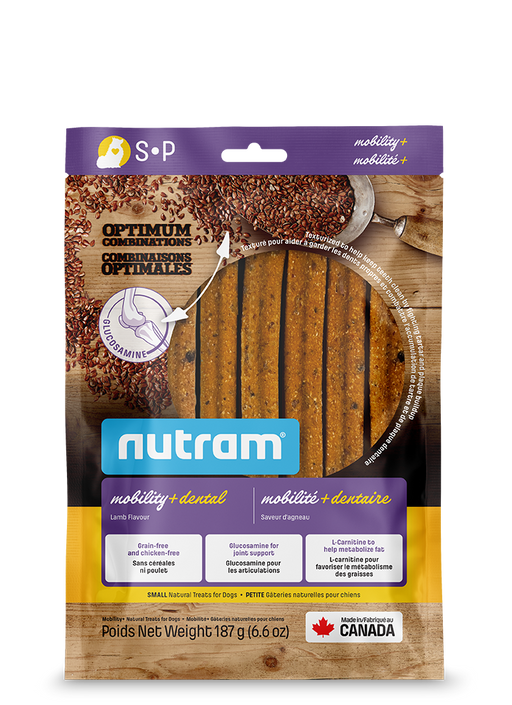 Nutram bâtonnets dentaires mobilité + dentaire (produit du Canada)