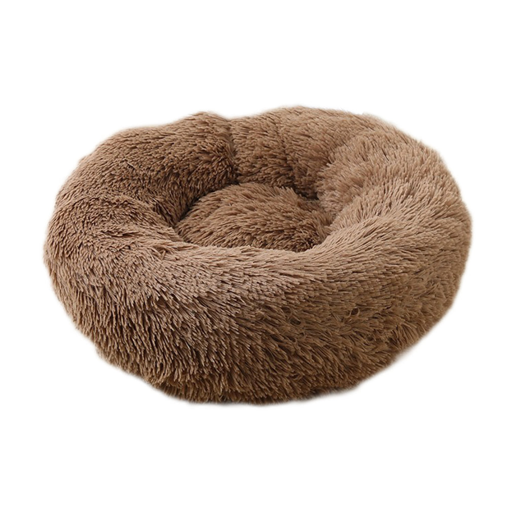 DOGGIE-Q Lit Rond "Cozy Donut" Brun