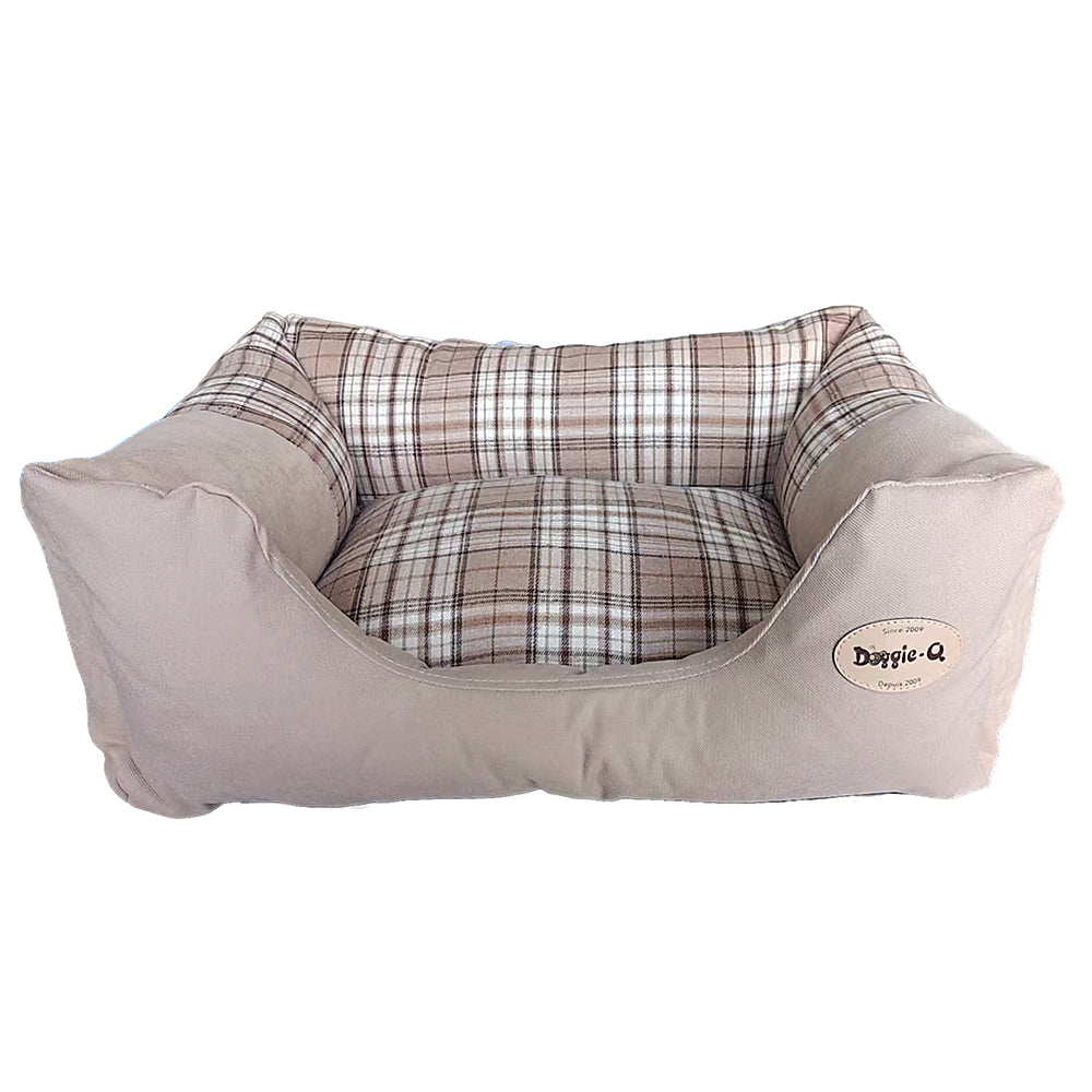 DOGGIE-Q Lit "Plaid Prestige" Kaki