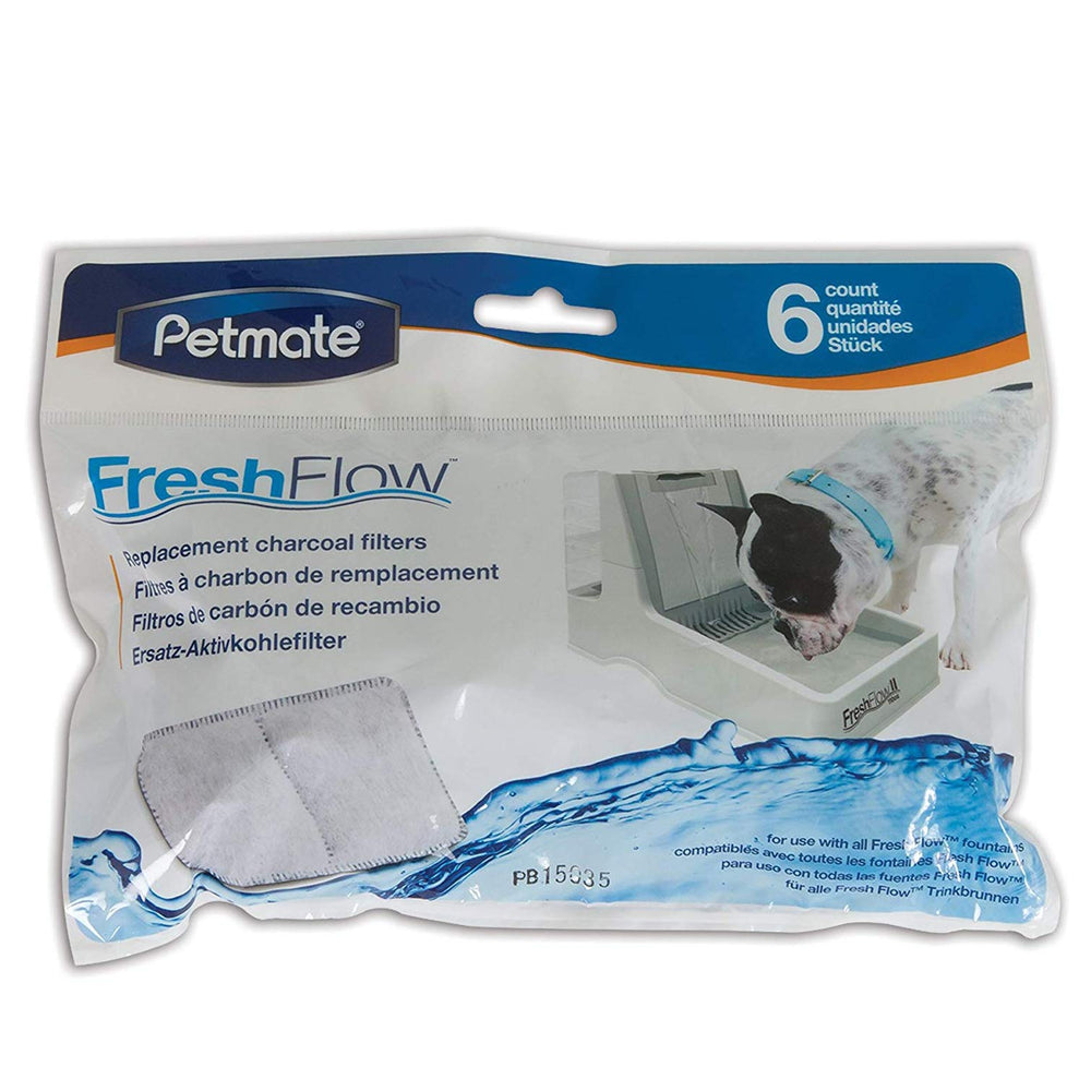 Filtre Fresh flow Petmate paq 6 pour chien chat