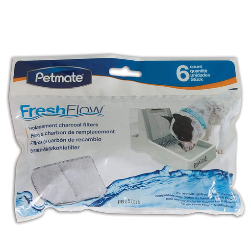 Filtre Fresh flow Petmate paq 6 pour chien chat