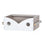 Perchoir mural cabine gris 40*33*15cm Bud z