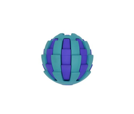 Bud'z Jouet En Caoutchouc Pour Chien Astro  Avec Cachette à Gâteries Bleu 8cm