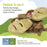 Living World – Accessoire de nourrissage comestible, Abeille, brun, 120 g