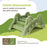 Living World – Cachette comestible, Pont en arc, verte, 165 g