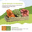 Living World – Jouet à mâcher comestible, Lit de fleurs, multicolore, 150 g