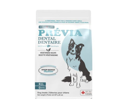 Oven Baked Prévia Gâteries Pour Chien, Sans Grains - Dentaire, Recette Végétarienne, 227g