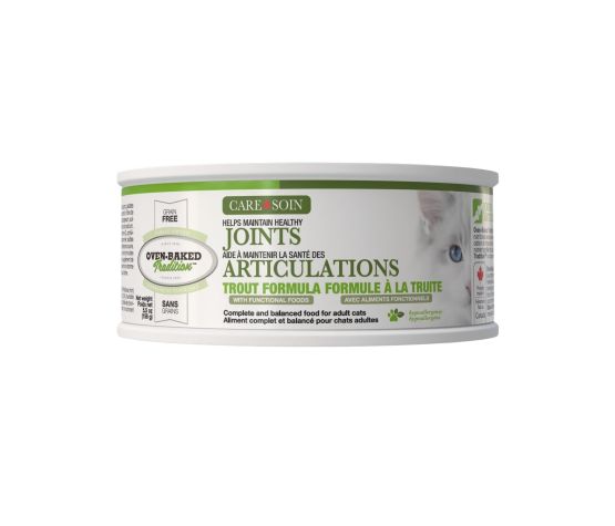 Oven Baked Nourriture En Conserves Pour Chat / Articulations, Pâté à La Truite 5.5oz
