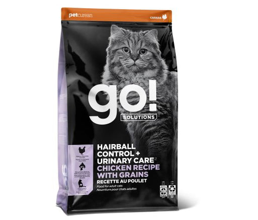 Go! Contrôle Des Boules De Poils + Soins Urinaires Pour Chat Poulet (produit du Canada)