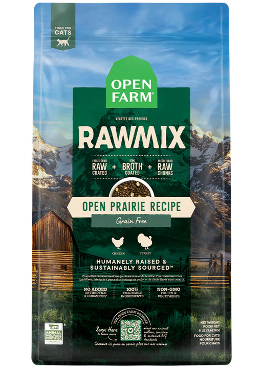 Open Prairie sans grains RawMix nourriture pour chats