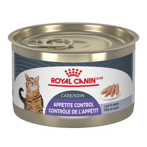 ROYAL CANIN SOIN CONTRÔLE DE L'APPÉTIT PÂTÉ EN SAUCE – nourriture en conserve pour chats, 145 g, (5.1 oz)