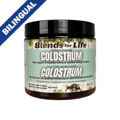 Blends for Life Supplément Colostrum pour chien et chat - Supplément Chien et Chat - BLENDS FOR LIFE - Blends for Life Supplément Colostrum pour chien et chat