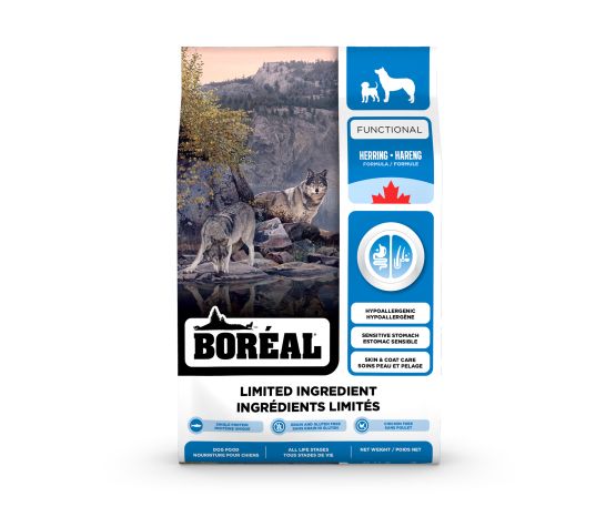 Boréal Functional hareng nourriture à Ingrédients limités pour Chien - 10 kg (produit du Canada) - Nourriture Chiens - Boreal - #original_value#