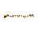 Bud'z Jouet De Corde Pour Chien, Avec 5 Noeuds - Large, Bleu Et Jaune 90cm - JOUET CHIEN - Bud'z - Bud'z Jouet De Corde Pour Chien, Avec 5 Noeuds - Large, Bleu Et Jaune 90cm