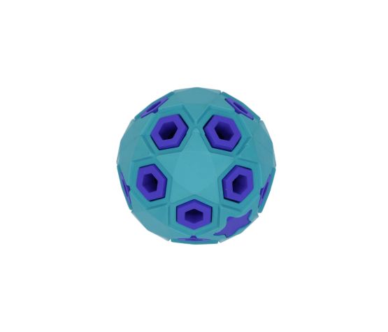 Bud'z Jouet En Caoutchouc Pour Chien Astro Motif étoilé Bleu 8cm - accessoires chiens - Bud'z - Bud'z Jouet En Caoutchouc Pour Chien Astro Motif étoilé Bleu 8cm