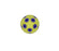 Bud'z Jouet En Caoutchouc Pour Chien Astro Motif étoilé Jaune 8cm - accessoires chiens - Bud'z - Bud'z Jouet En Caoutchouc Pour Chien Astro Motif étoilé Jaune 8cm
