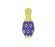 Bud'z Jouet En Caoutchouc Pour Chien Astro Quille Jaune 15cm - JOUET CHIEN - Bud'z - Bud'z Jouet En Caoutchouc Pour Chien Astro Quille Jaune 15cm