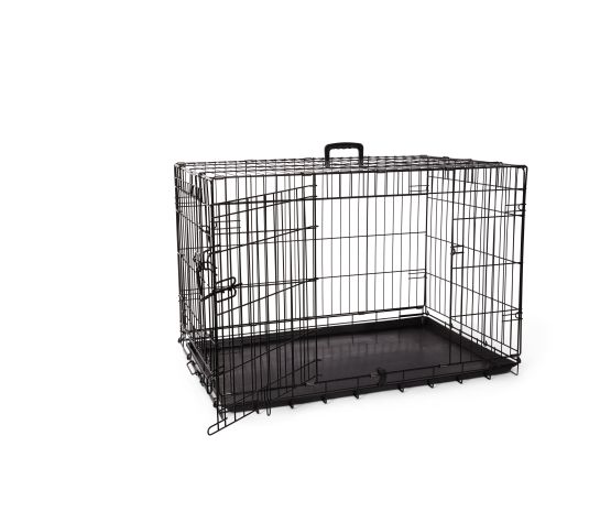 Cage 2 portes et séparateur pour chien - chien cage - BUDZ - #original_value#