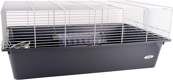 Cage equipee LW pour rat - Cage rongeur - Hagen - Cage equipee LW pour rat