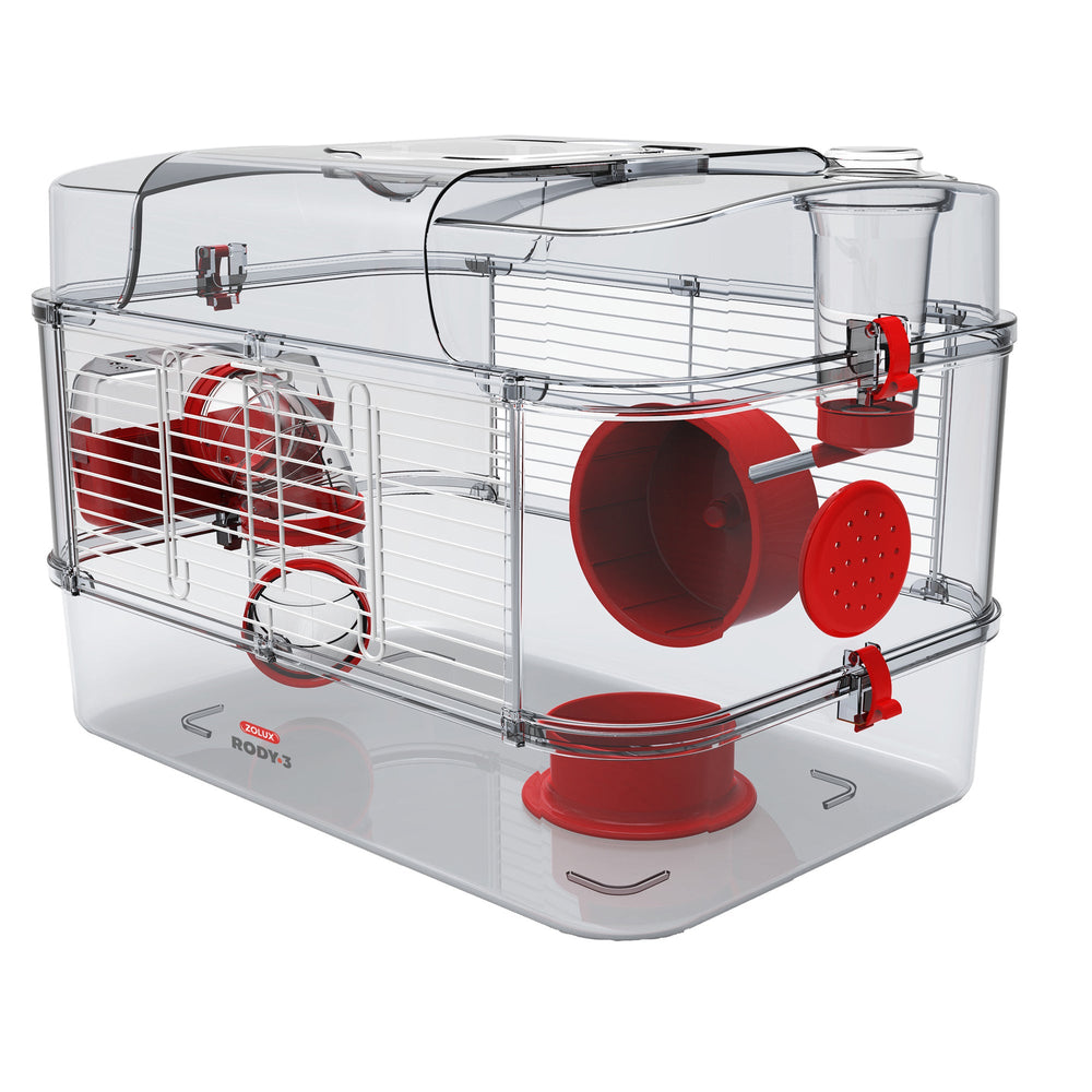 Cage Rody3 solo pour rongeurs - Cage rongeur - Zolux - Cage Rody3 solo pour rongeurs