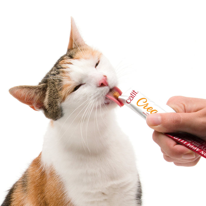 Catit Cream régals crémeux , thon, paquet de 50 gateries pour chats - Gateries pour chats - Cat it - Catit Cream régals crémeux , thon, paquet de 50 gateries pour chats