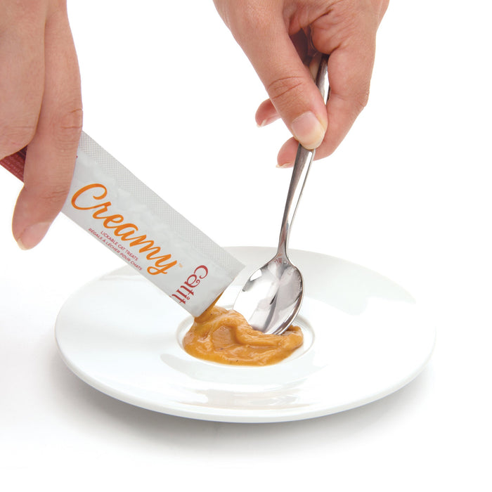 Catit Cream régals crémeux , thon, paquet de 50 gateries pour chats - Gateries pour chats - Cat it - Catit Cream régals crémeux , thon, paquet de 50 gateries pour chats