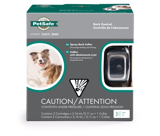 Collier anti-aboiement à jet, rechargeable PetSafe PBC17-16369 pour chien - COLLIER ANTI ABOIEMENT - PETSAFE - Collier anti-aboiement à jet, rechargeable PetSafe PBC17-16369 pour chien