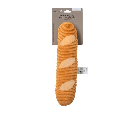 Dexypaws Jouet En Peluche Pour Chien - Baguette 12" - JOUET CHIEN - Dexypaws - Dexypaws Jouet En Peluche Pour Chien - Baguette 12"