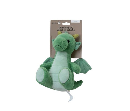 Dexypaws Jouet En Peluche Pour Chien - Dragon Vert, Grand 8" - JOUET CHIEN - Dexypaws - Dexypaws Jouet En Peluche Pour Chien - Dragon Vert, Grand 8"